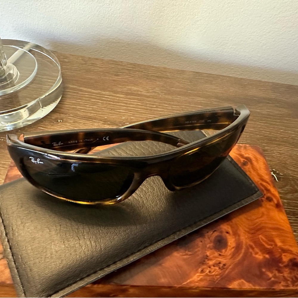 MENS RAY-BAN SUNGLASSES BROWN TORTOISE EXCELLENT CONDITION